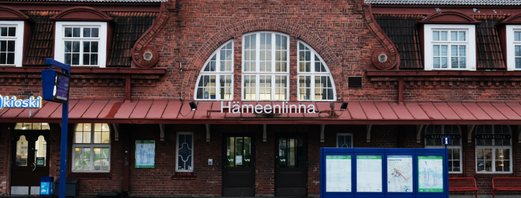 Estación de tren Hameenlinnan Rautatieasema