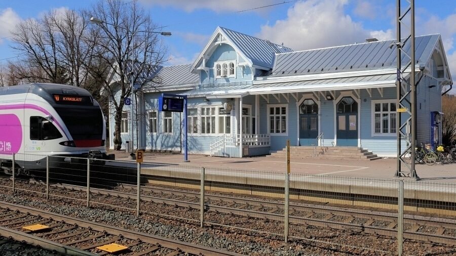 Estación de tren Kauklahden Rautatieasema