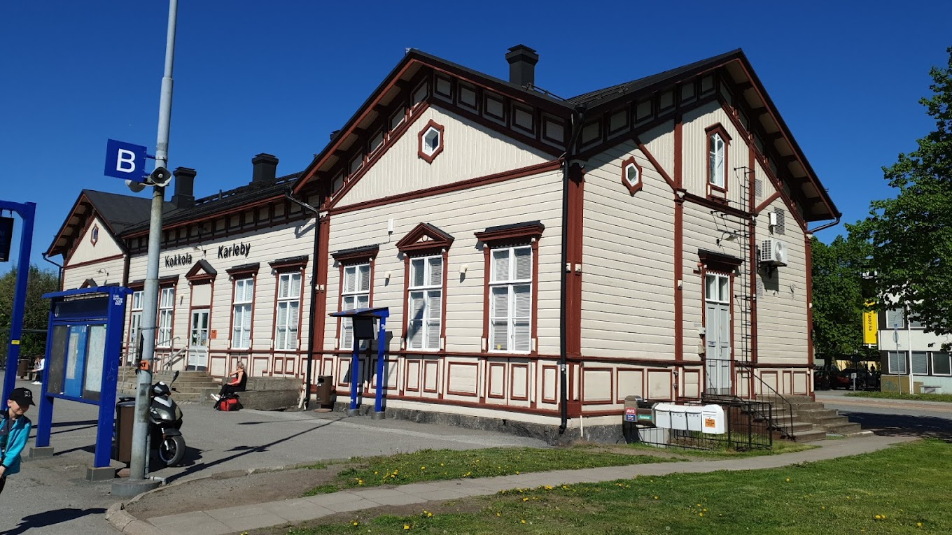 Estación de tren Kokkolan Rautatieasemaa