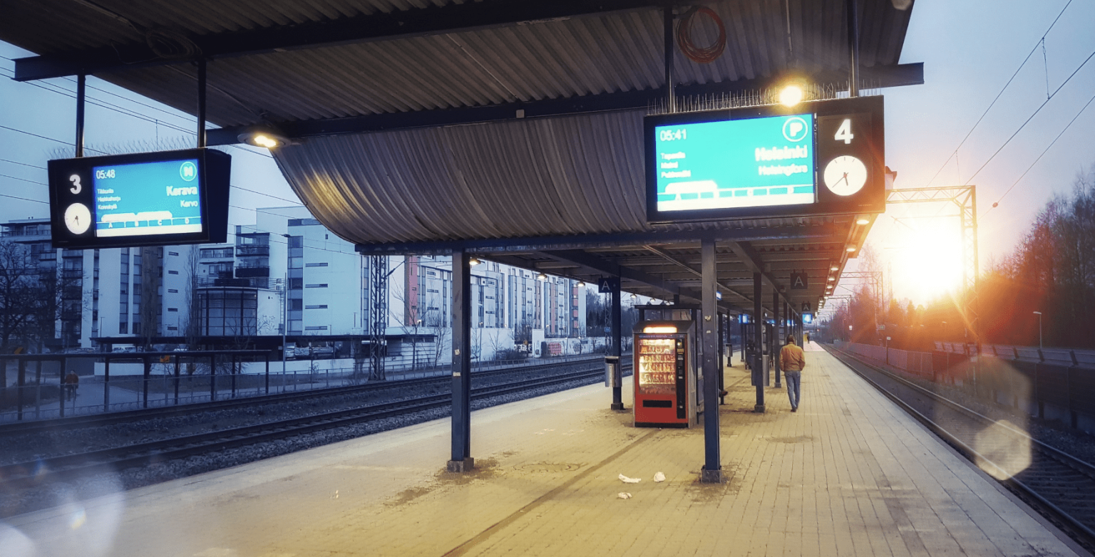 Estación de tren Puistolan Rautatieasemaa