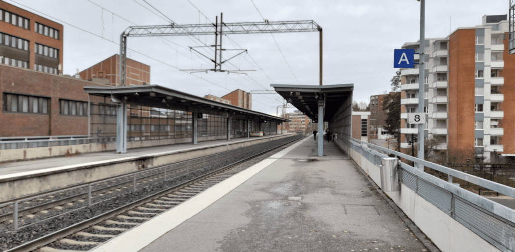 Estación de tren Pohjois Haagan Rautatieasema
